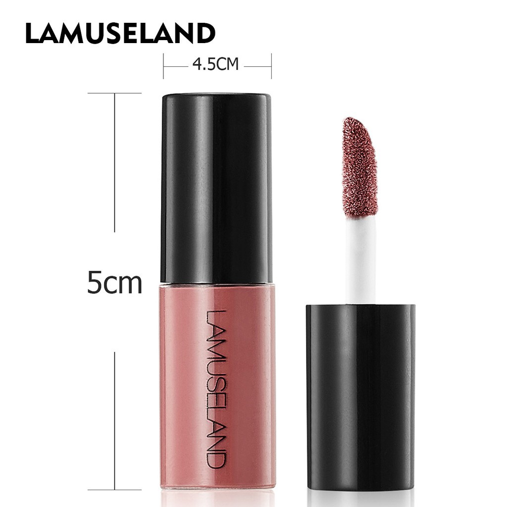 Son Môi LAMUSELAND Mini 12 Màu Tùy Chọn Lâu Trôi 3.5g L18L11
