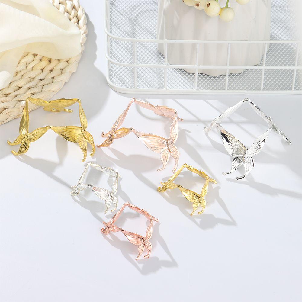 YOLA Giá Đỡ Trưng Bày Hình Cầu Họa Tiết Bươm Bướm Bằng Kim Loại Độc Đáo