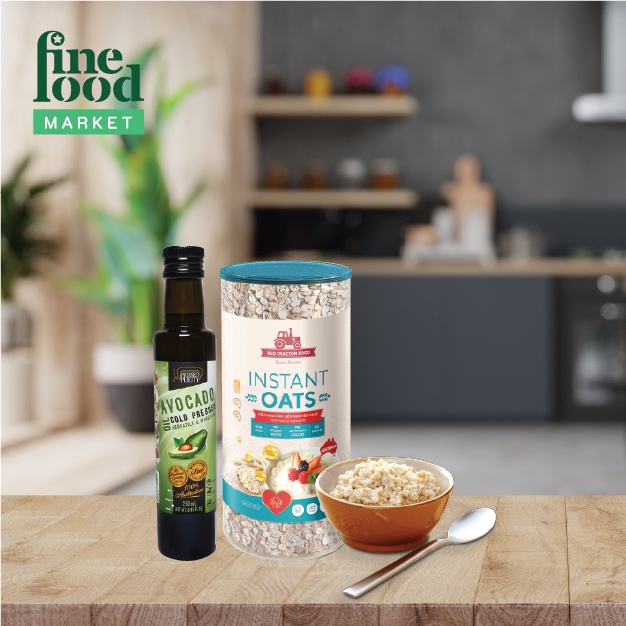 Dầu ăn ép lạnh Quả Bơ The Rich Foods PRESSED PURITY bổ sung vitamin E và Omega 375ml