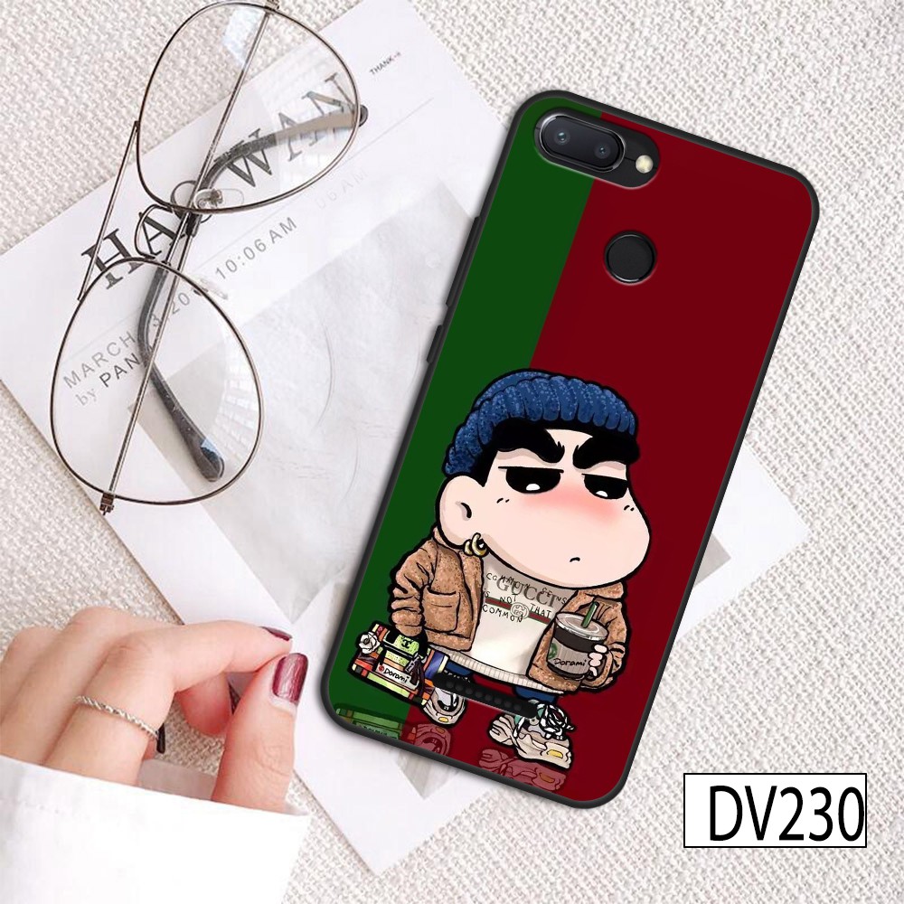 ỐP LƯNG XIAOMI REDMI 6 - REDMI 6A IN HÌNH SHIN NGẦU