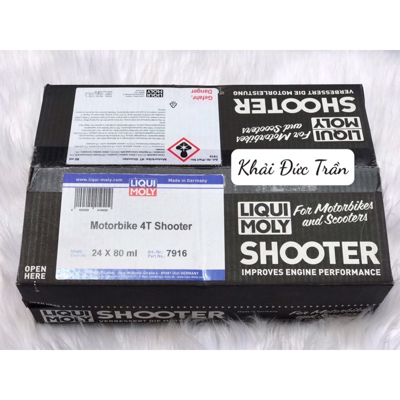 Dung Dịch Vệ Sinh Buồng Đốt Kim Phun FI Liqui Moly Additive Shooter 80ml - 7916 - VSBD