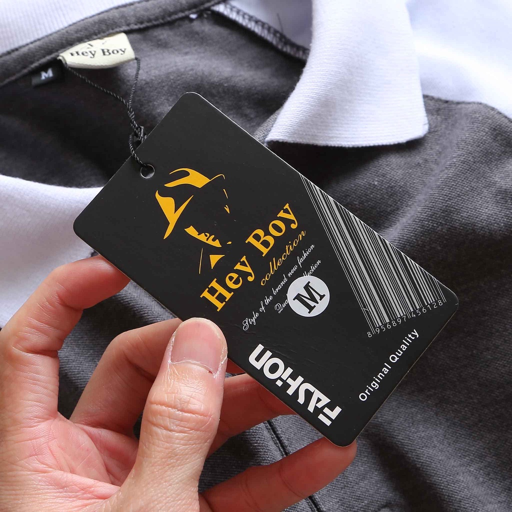 Áo polo cổ bẻ phối tay - áo cổ bẻ vải cá xấu co giãn cho nam cao cấp đi tập thể dục, đi chơi | BigBuy360 - bigbuy360.vn