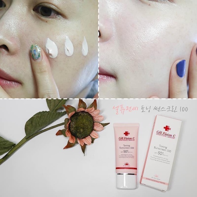Kem chống nắng cell fushion c