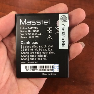 Pin Masstel N500 zin hãng
