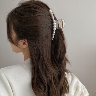 Kẹp tóc đính ngọc trai style hàn quốc 1