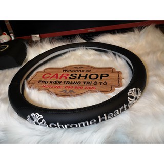 Bọc Vô Lăng Cao Cấp Chrome Heart