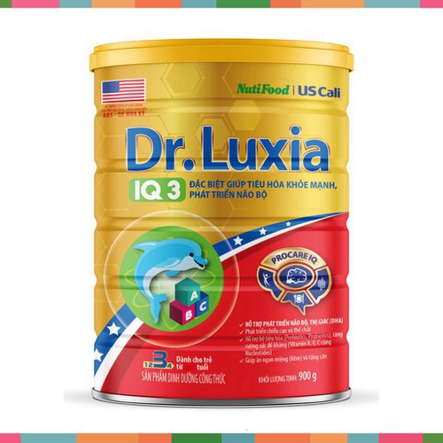 Sữa DR LUXIA IQ 2 3 4 900g
