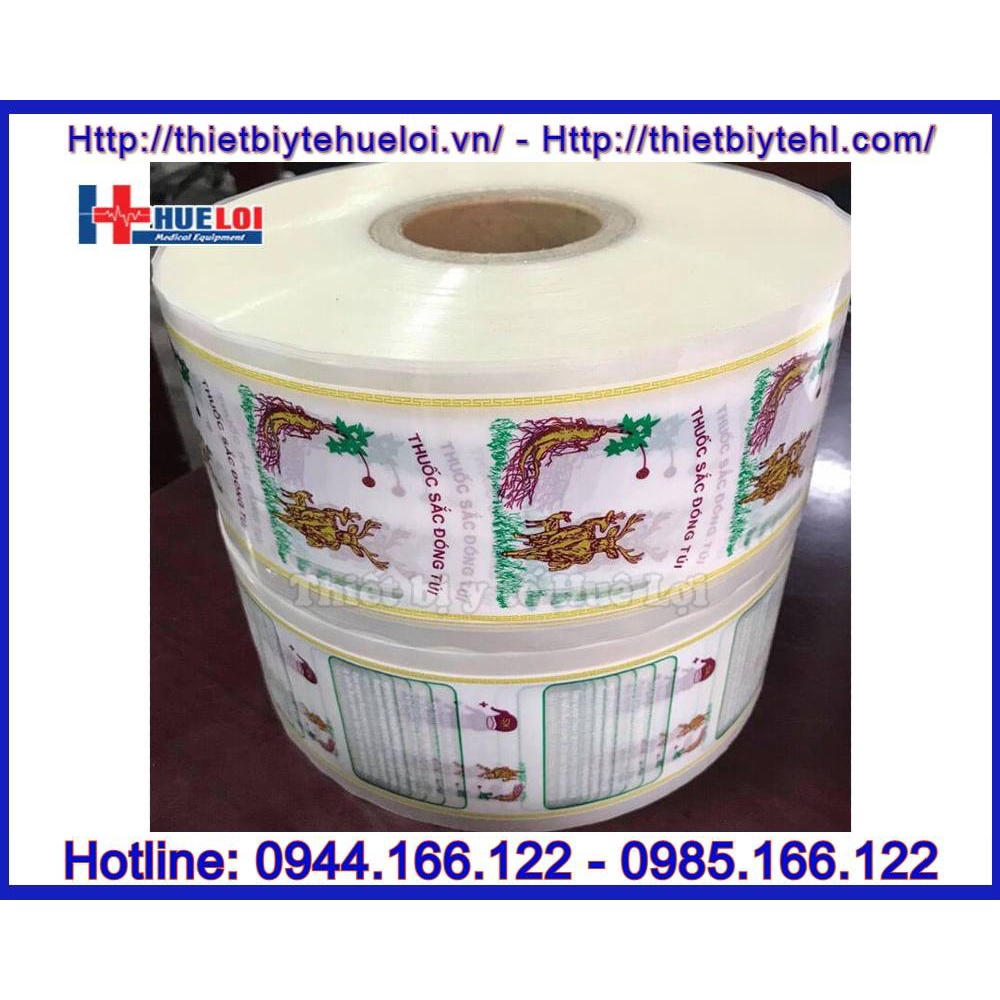 CUỘN MÀNG PET ĐÓNG TÚI THUỐC ĐÔNG Y, TÚI ĐÓNG GÓI CHO MÁY SẮC THUỐC