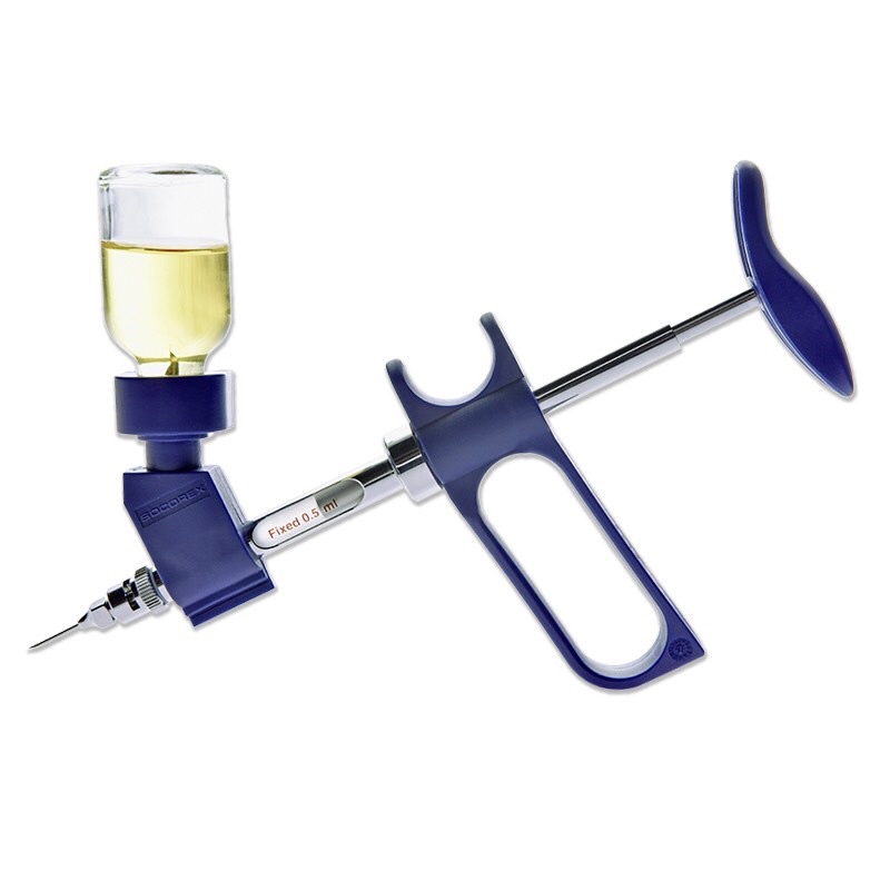 Xi lanh tự động SOCOREX tiêm gia cầm 0.5ml