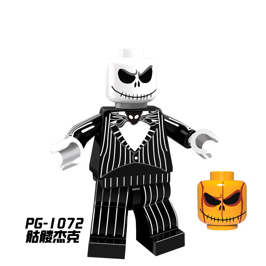 Đồ Chơi Xếp Hình Nhân Vật Phù Thủy/Ma Cà Rồng/Quả Bí Ngô Halloween Cho Bé