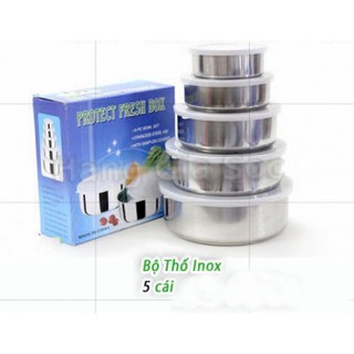 Bộ thố Inox 5 cái