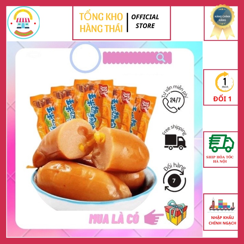 Xúc Xích Ngô , Cay Ăn Liền Hàng Nội Địa Siêu Thơm Ngon Ăn Liền Chất Lượng Đảm Bảo Chỉ Cần Xé Vỏ Cái Là Chén tongkhoht1