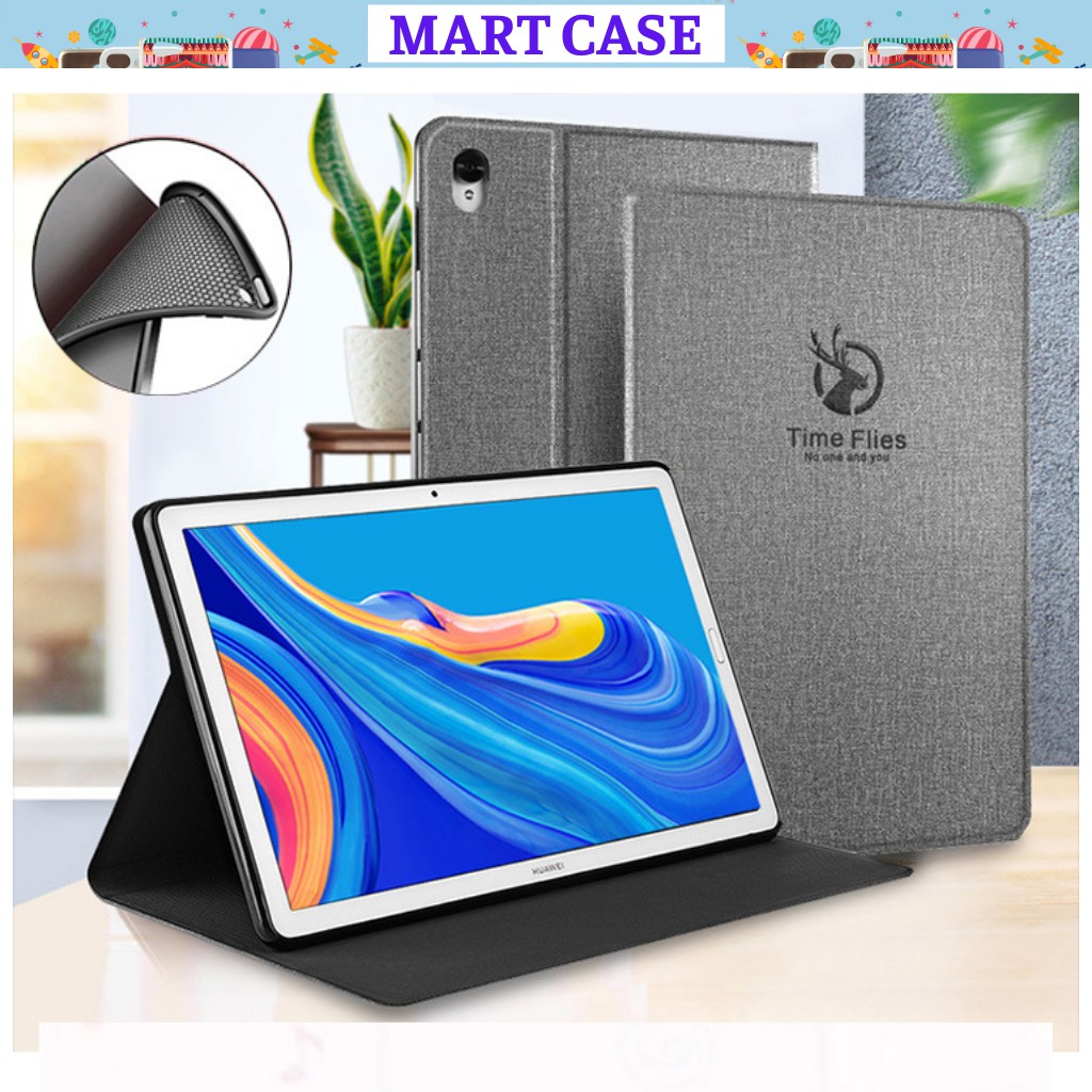 Bao da ipad Silicon in hình đầu hươu cực chất ốp iPad Pro 11/10.5/Air 4/10.2 gen7/8/Air 1/Air 2...MART CASE