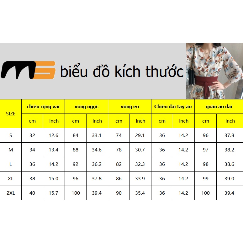 Đầm Hán Phục Cổ Chữ v Cột Dây Họa Tiết Hoa Nhí Xinh Xắn Thời Trang Mùa Hè Cho Nữ TTJ075