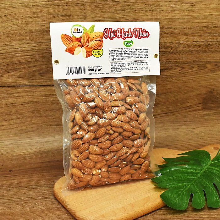 HẠNH NHÂN TƯƠI MỸ 500GR
