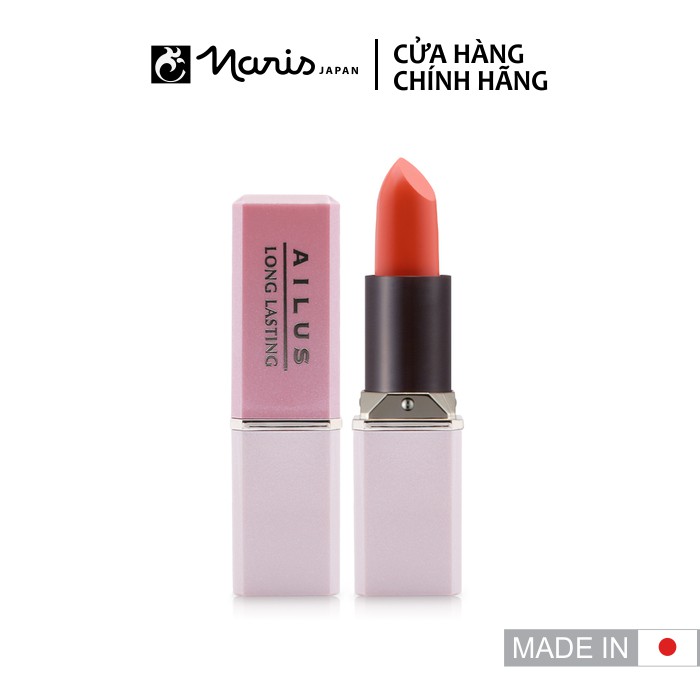 [Chính hãng] Son mịn môi lâu trôi Naris Ailus Smooth Lipstick Long Lasting 3,7g/ 1 hộp