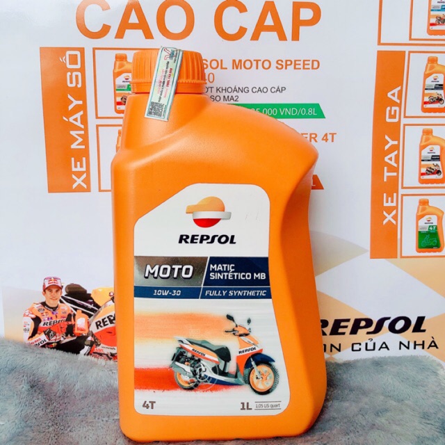 Nhớt Repsol Matic Sintetico MB 10w30 1L