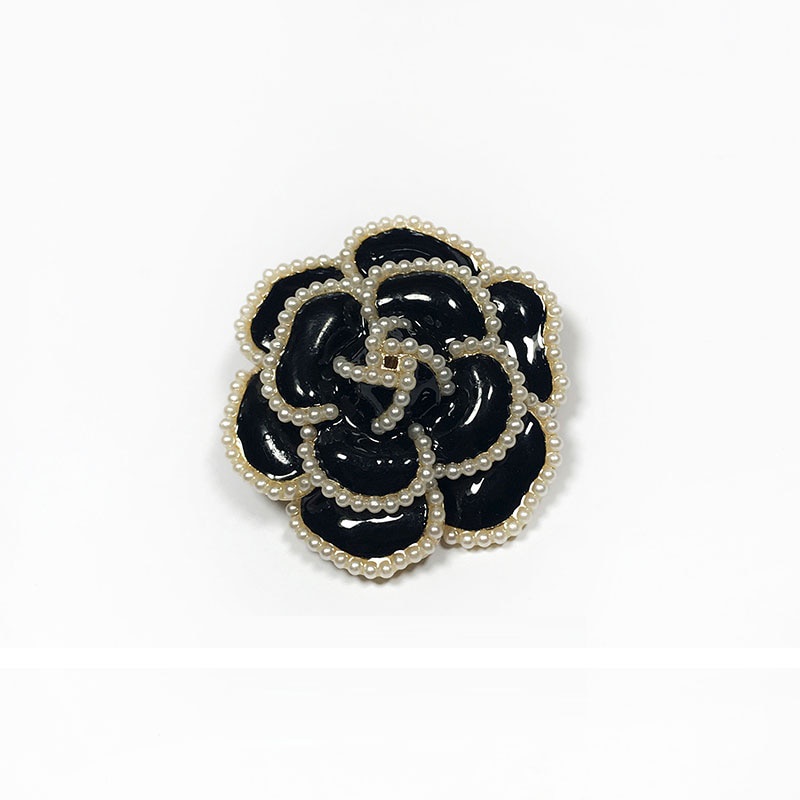 Ghim cài áo hình hoa đính ngọc trai nhân tạo sang trọng thời trang cho nữ