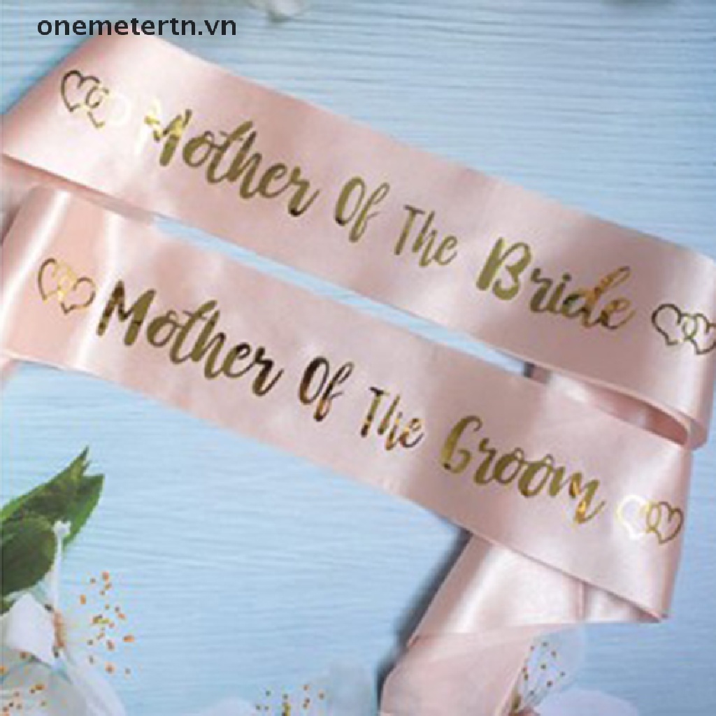 Onemetertn Dây Đeo Vai In Chữ Bride To Be Sash Bachelor Cho Cô Dâu Trong Tiệc Cưới