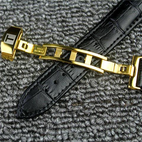 Dây Đeo Đồng Hồ Da Khóa Bướm Tissot 1853 T41T063 series 19 Cho Nam