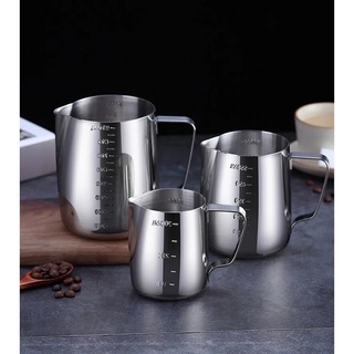 Ca Đánh Sữa Inox Cao Cấp #304 [ Có Vạch Chia ]