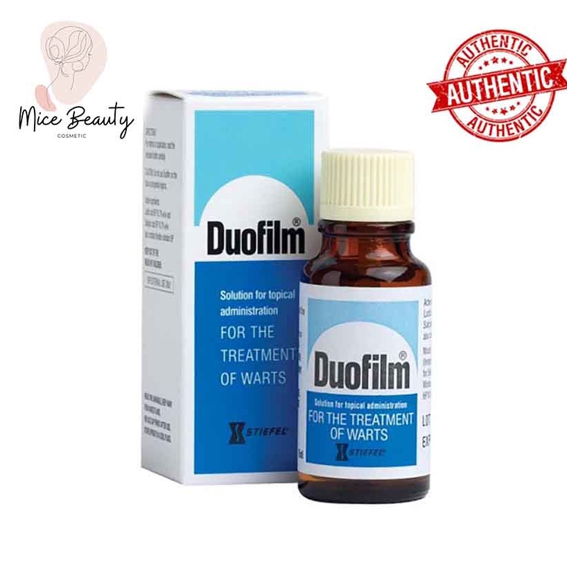 Duofilm Đức - Dung dịch làm sạch mụn cóc, mụn thịt, mụn cơm, chai chân Duofilm Đức - 15ml