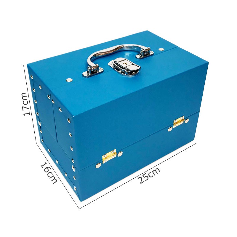 Hộp để mỹ phẩm chống bụi HAMACA LS25 có khóa size 25*16*17