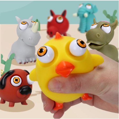 Đồ chơi con vật bóp mắt đồ chơi nhảy, đồ chơi trẻ em chống stress tik tok，Đồ Chơi Giảm Stress,squishy pop itĐồ Chơi Bóp Mắt Hình Thú Giải Nén Mắt Hình Thú - Giúp Xả Căng Thẳng - Đồ Chơi Vui Nhộn，đồ chơi giảm căng thẳng