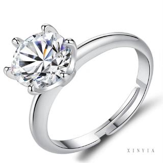 Nhẫn Mạ Vàng Đính Đá Zircon