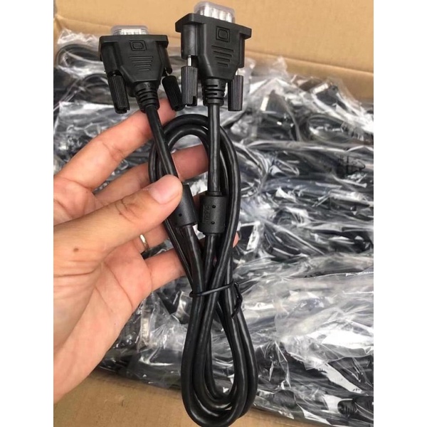 Dây Cáp Vga Dài 1.5m Đen Chống Nhiễu Chất Lượng Cao