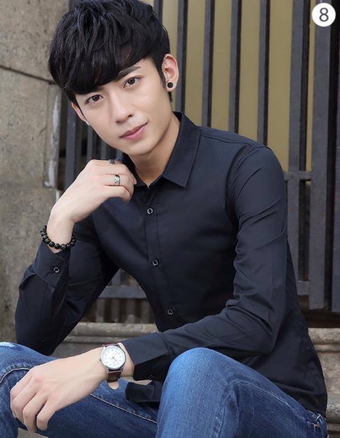 FREESHIP 99K TOÀN QUỐC_[SIÊU PHẨM]Sơ mi nam dài tay xanh da trời chất lụa thái mềm mịn chống nhăn chống xù chống bám bụi | BigBuy360 - bigbuy360.vn