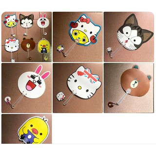 Combo 100c quạt cầm tay mix mẫu