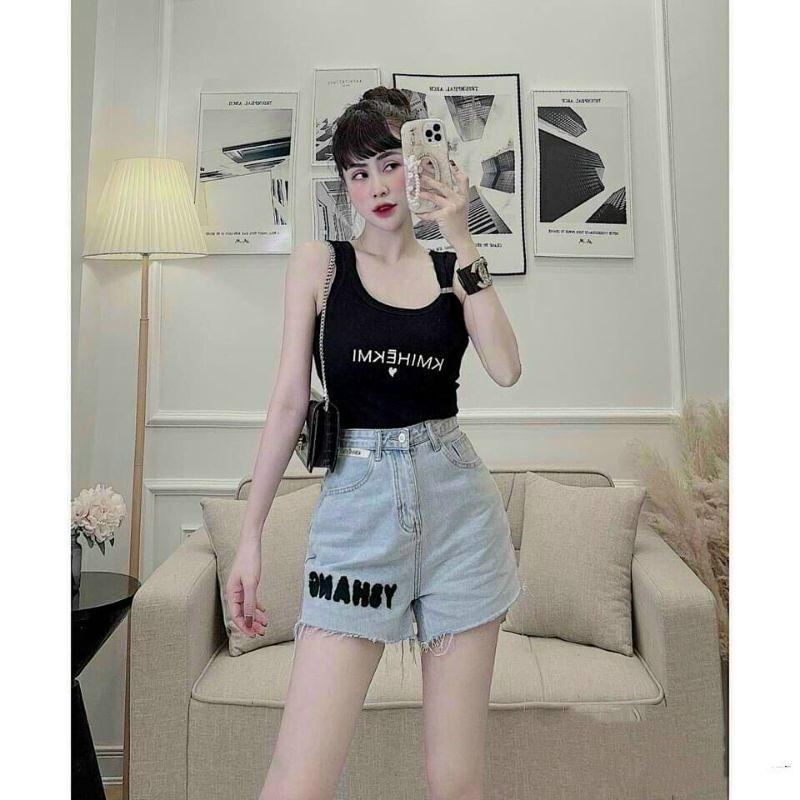 Áo phông 3 lỗ tag dây một bên