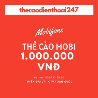 Thẻ mobi 1000k / mobifone 1000k - nạp trả trước và trả sau