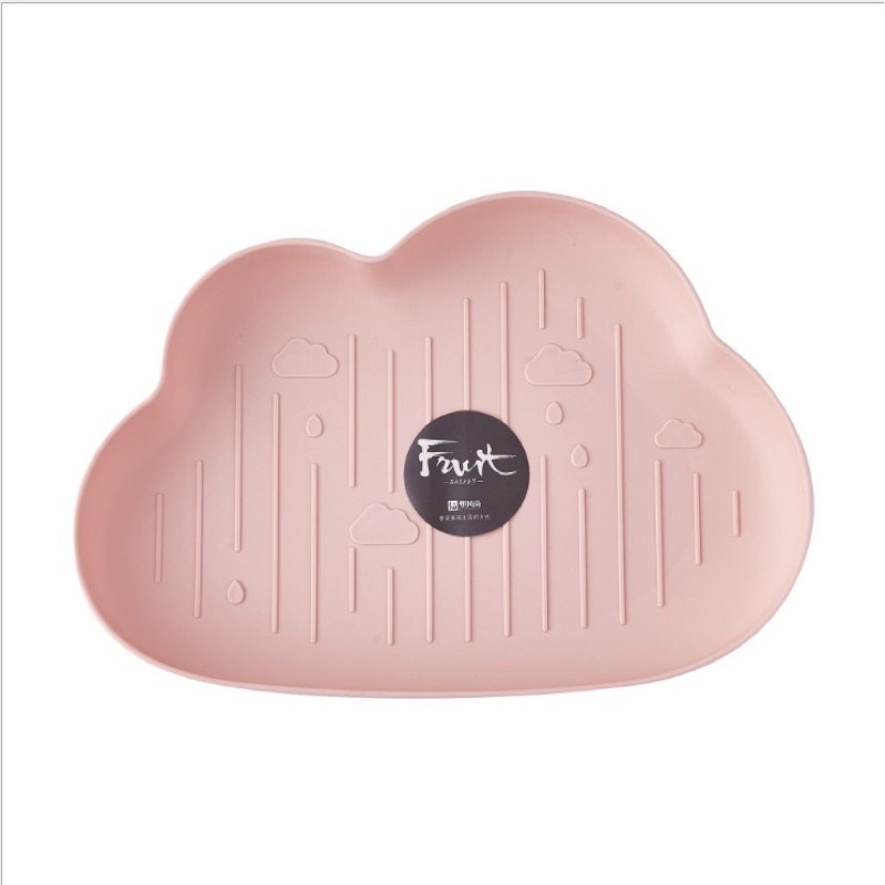 Khay đựng đồ ăn dặm lúa mạch hình đám mây cho bé