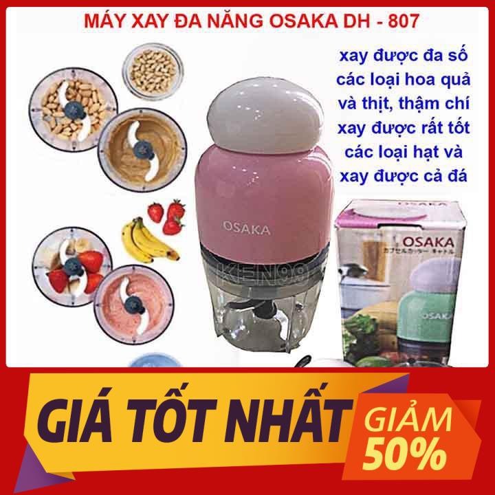 Máy xay đa năng Osaka - Máy xay bào đá nắp tròn - Giá rẻ