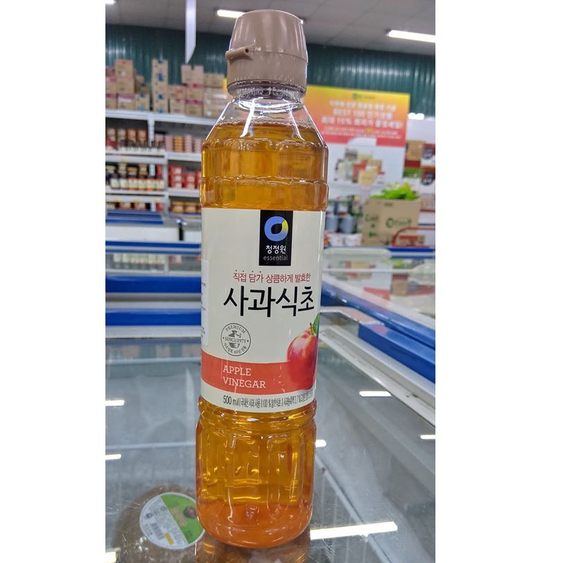 DẤM TÁO HÀN QUỐC 500ML, 900ML - 사과식초