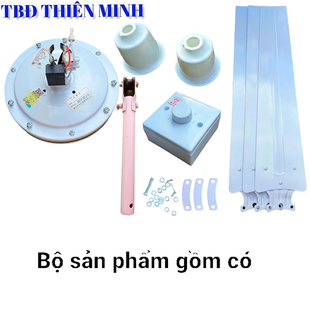 QUẠT TRẦN 3 CÁNH SẮT DIAMOND