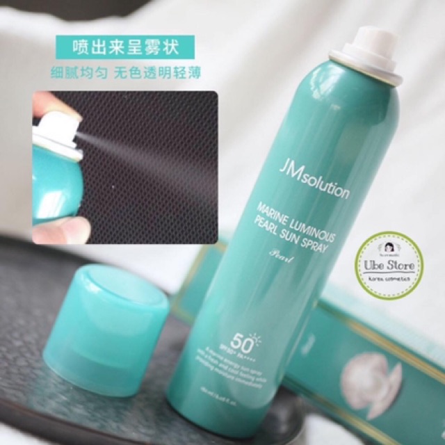 XỊT CHỐNG NẮNG JM SOLUTION 180ML