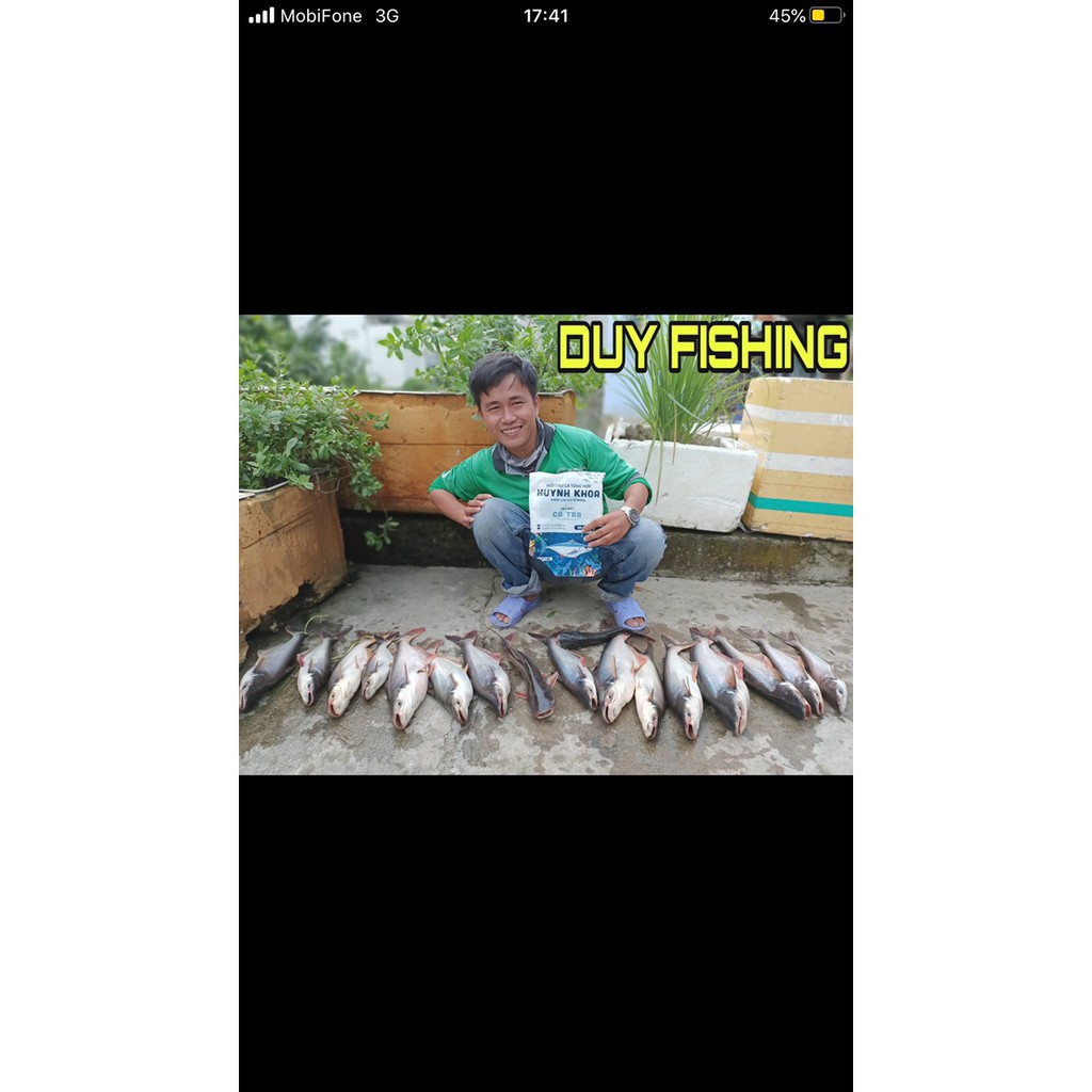 Combo 3kg cám câu cá Huỳnh Khoa   - DUY FISHING phân phối