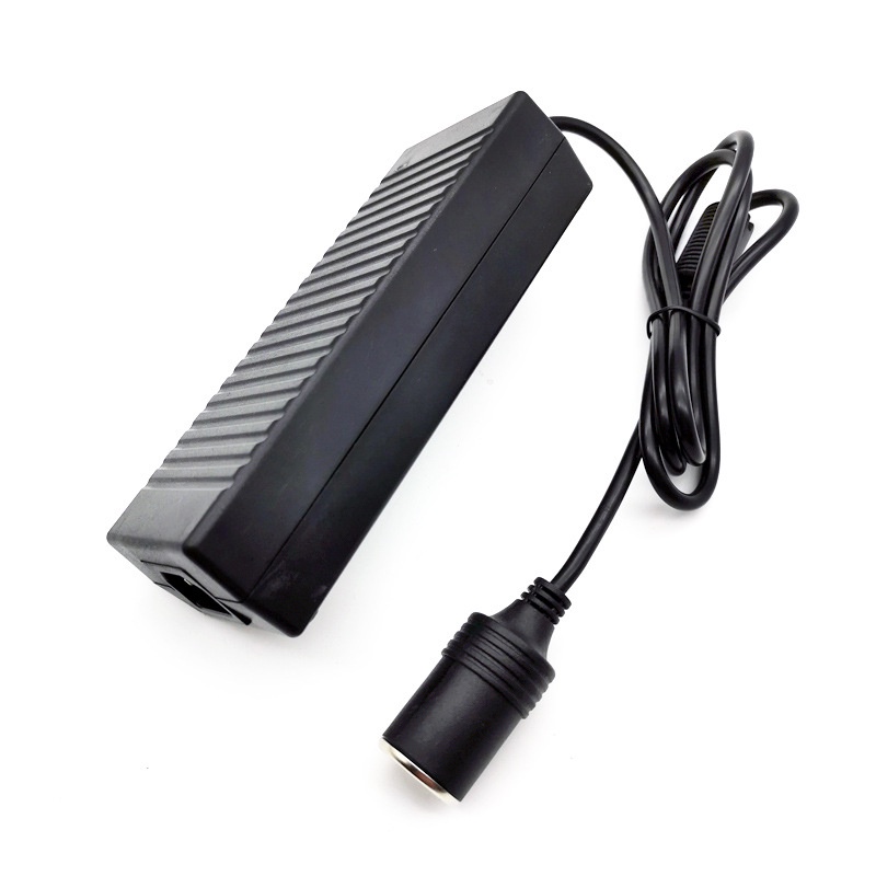 Bộ Adapter Chuyển Đổi Điện AC 220V Sang DC 12V (60W - 120W) Dùng Cho Máy Bơm Máy Hút Bụi Ô Tô Xe Hơi