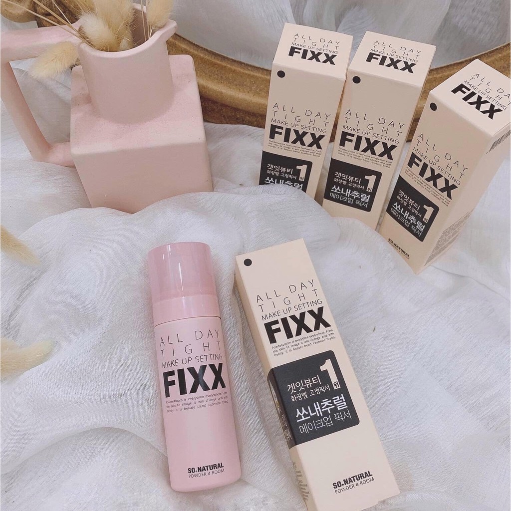 Xịt Khóa Nền Giữ Lớp Trang Điểm All Day Tight Make Up Setting Fixx 75ml Dưỡng Ẩm Bắt Sáng Nhập Khẩu Chính Hãng Hàn Quốc | BigBuy360 - bigbuy360.vn