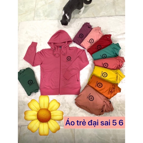 Áo khoác thun cotton xịn size Đại