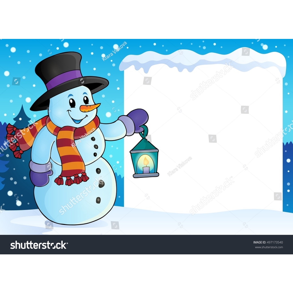 Tranh Dán Tường Giành Cho Quán Kem, Icream, Ốc Quế hình Người Tuyết  làm mát dịu Chèn Logo Tên Quán Miễn Phí