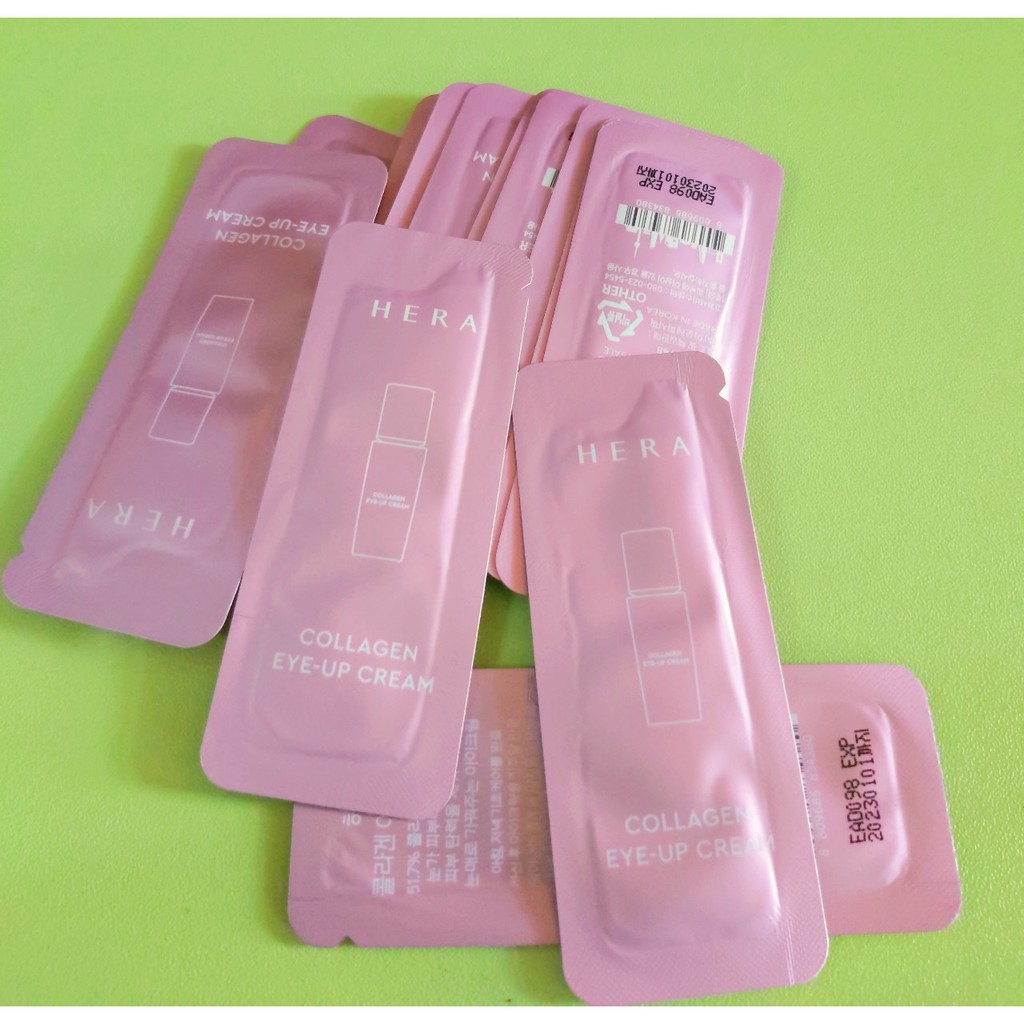 Kem mắt dưỡng da chống nhăn, bổ sung collagen Hera Collagen Eye-up Cream 1ml ((Hàng chuẩn date 2023) | BigBuy360 - bigbuy360.vn