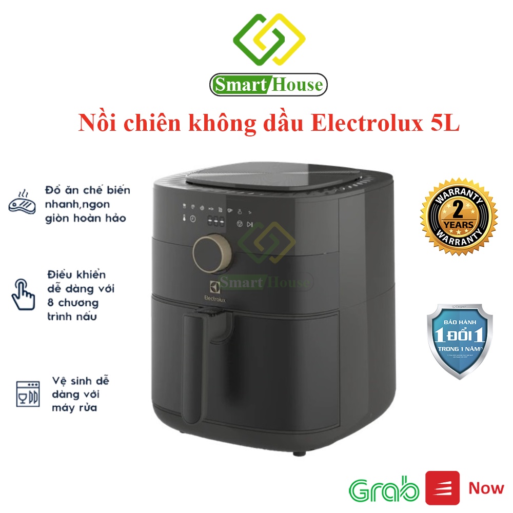 Nồi chiên không dầu Electrolux E6AF1-520K 5 lít - Smart House