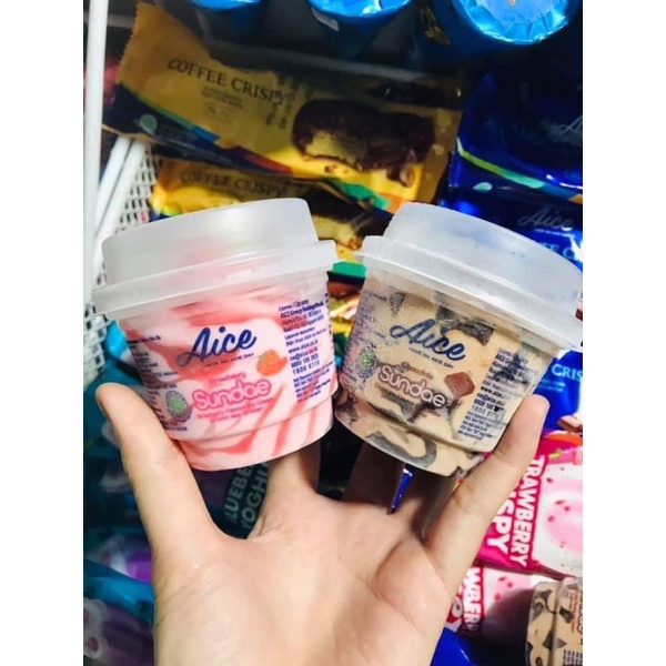 Kem Aice socola ly 100ml - Sundae Aice