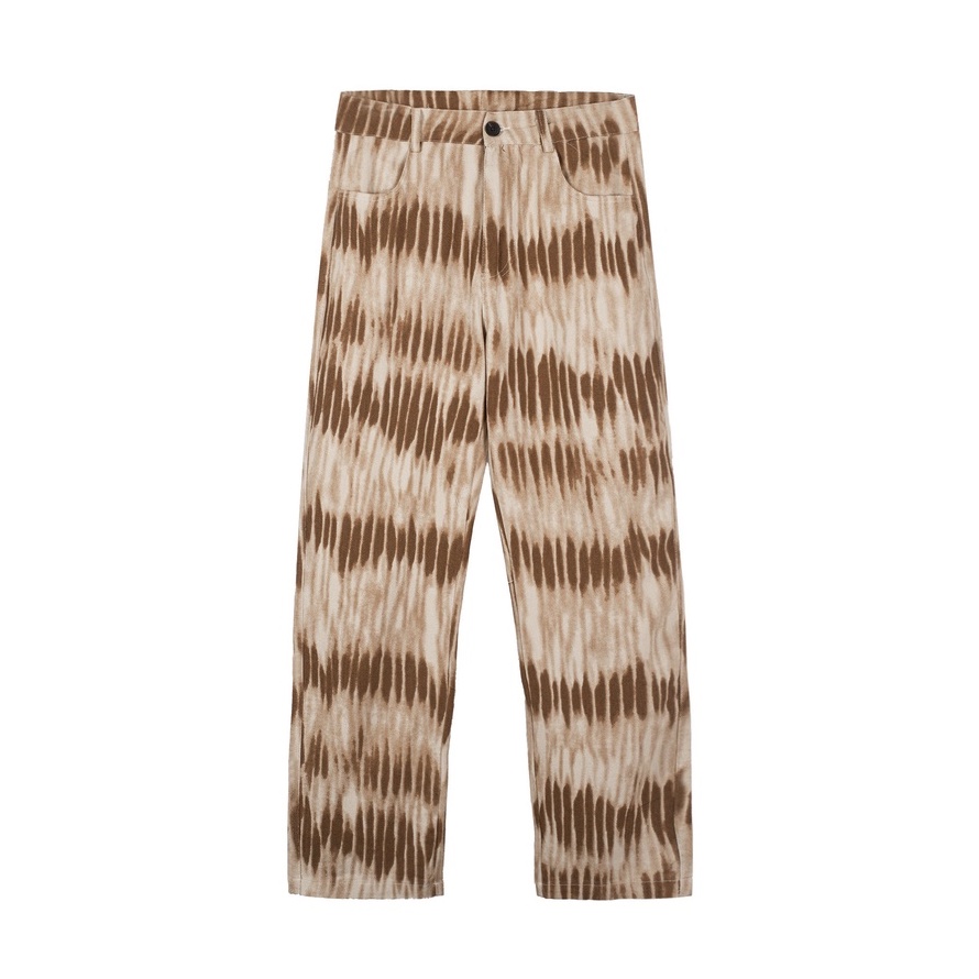 Quần Striped Vàng