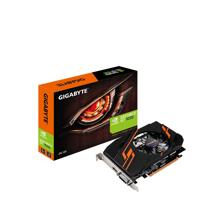 Card Màn Hình VGA GIGABYTE GeForce GT 1030 2GB GDDR5 OC (GV-N1030OC-2GI) - Hàng Chính Hãng