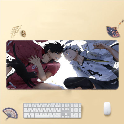 Tấm Lót Chuột Và Bàn Phím Chơi Game Cỡ Lớn In Hình Anime Haikyuu